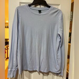 Women’s Light Blue Long Sleeve Shirt